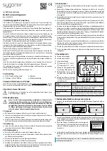 Sygonix 2452219 Operating Instructions Manual preview