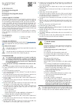 Preview for 5 page of Sygonix 2489874 Operating Instructions Manual