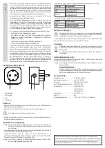 Preview for 2 page of Sygonix SY-4276902 Operating Instructions Manual