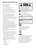 Preview for 3 page of Sylvania 058465814779 User Manual