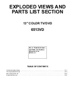 Preview for 61 page of Sylvania 6513VD Service Manual