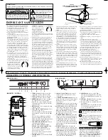 Preview for 2 page of Sylvania C6413TE, C5419TE Owner'S Manual