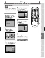 Preview for 59 page of Sylvania DVR95DF Owner'S Manual