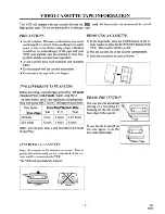 Preview for 7 page of Sylvania KVS299 Owner'S Manual