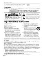 Preview for 2 page of Sylvania LC-225SL9 Owner'S Manual