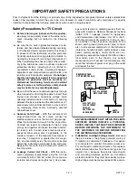 Preview for 6 page of Sylvania SRC2213W Service Manual