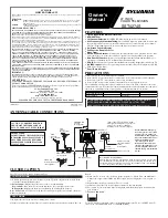 Sylvania SST4274S Owner'S Manual preview