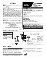 Sylvania Sylvania 6427TEL Owner'S Manual preview