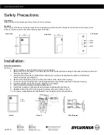 Preview for 2 page of Sylvania ValueLED CCT Manual