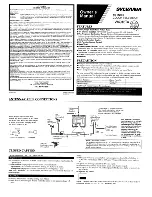 Sylvania W4913TA Owner'S Manual preview