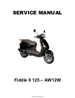 Sym AW12W Service Manual preview