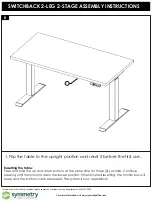 Preview for 9 page of Symmetry SWITCHBACK Assembly Instructions Manual