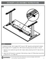 Preview for 8 page of Symmetry Voyager Assembly Instructions Manual