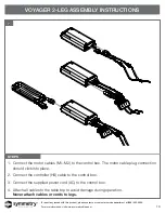 Preview for 10 page of Symmetry Voyager Assembly Instructions Manual