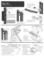 Preview for 2 page of SymmetryOffice Align 300 Installation Instructions