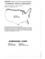 Preview for 36 page of Symphonic 5600A Owner'S Manual