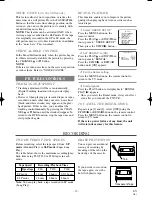 Preview for 19 page of Symphonic SC1303, SC1903 Owner'S Manual