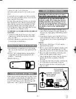 Preview for 10 page of Symphonic SC309B Owner'S Manual