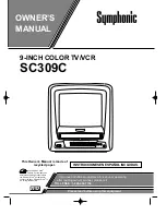 Symphonic SC309C Owner'S Manual preview