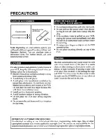 Preview for 5 page of Symphonic SVX1000 Owner'S Manual