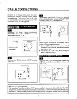 Preview for 8 page of Symphonic SVX1000 Owner'S Manual