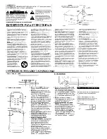 Preview for 6 page of Symphonic T-19WF Owner'S Manual