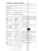 Preview for 32 page of Symphonic TVCR13D1 Owner'S Manual