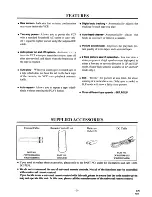 Preview for 5 page of Symphonic VP19WFA Owner'S Manual