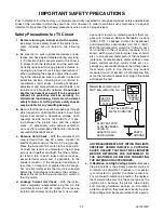 Preview for 4 page of Symphonic WFT20M4 Service Manual