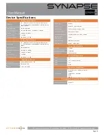 Preview for 14 page of Synapse D16Mio User Manual