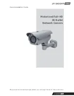 Syscom Video Motorized Full-HD IR Bullet Network Camera Quick Installation Manual preview