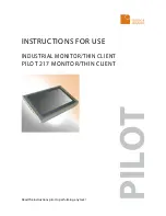 Systec & Solutions PILOT 217 Instructions For Use Manual preview