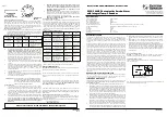 Preview for 1 page of System Sensor 2012/24AUS Installation And Maintenance Instructions