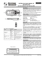 Preview for 3 page of System Sensor M200WC-RF Installation And User Instructions