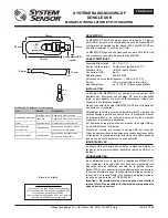 Preview for 5 page of System Sensor M200WC-RF Installation And User Instructions