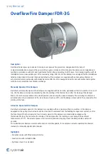 Preview for 3 page of SystemAir FDR-3G Manual