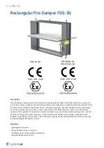 Preview for 3 page of SystemAir FDS-3G EX Series Manual