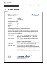 Preview for 50 page of SystemAir MUB-EC Series Installation And Operating Instructions Manual