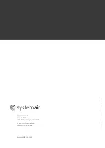 Preview for 20 page of SystemAir SAVE-P VSR 150/B User Manual