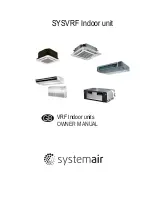SystemAir VRF series Owner'S Manual preview