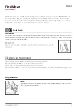 Preview for 3 page of SystemRoMedic FlexiMove 3012 User Manual