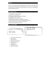 Preview for 2 page of Sytech SY-X203BT User Manual