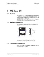 Preview for 9 page of t.a.c. TAC Xenta 511 Handbook