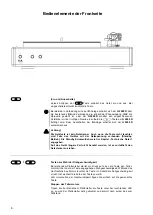 Preview for 6 page of T+A G 2000 R User Manual