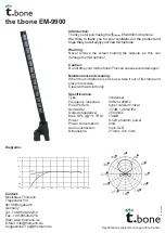 Preview for 2 page of T.BONE EM-9900 Quick Start Manual