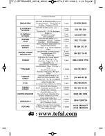 Preview for 54 page of T-Fal KM740 User Manual