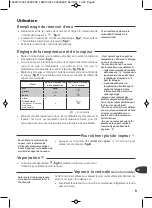 Preview for 11 page of T-Fal PRIMA FV30 Series Manual