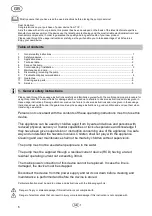 Preview for 12 page of T.I.P. BPF 8000 E Operating Instructions Manual