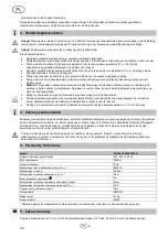 Preview for 38 page of T.I.P. BPF 8000 E Operating Instructions Manual