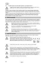 Preview for 72 page of T.I.P. GP 3000 INOX Operating Instructions Manual